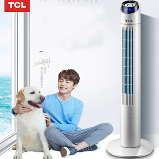 TCL 电风扇家用塔扇遥控定时落地扇